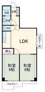 第二日吉ビル【4階】の間取り