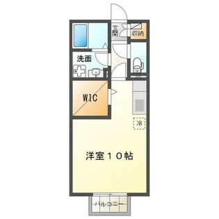 エーマミイ【1階】の間取り