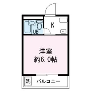 レスパーニャよしのB【1階】の間取り