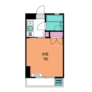 ハシモトビル【3階】の間取り