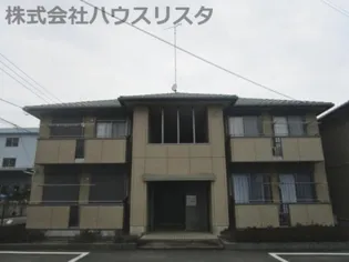 群馬県伊勢崎市上諏訪町【アパート】の外観