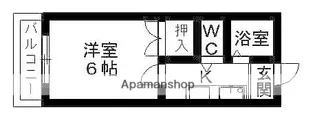 ピアモトマチ【3階】の間取り