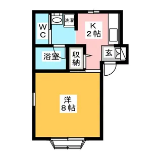マ・メゾン【2階】の間取り