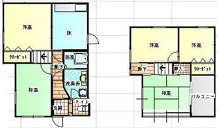 兵庫県加古川市加古川町北在家【一戸建】の間取り
