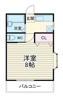 ハイムM&A【1階】の間取り