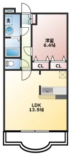 Pieno奏の杜【2階】の間取り