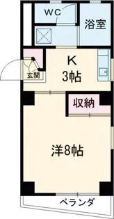 ステーションサイド【2階】の間取り