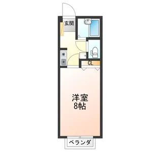 パールハイツ松波【2階】の間取り