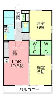 グリーンハイム【3階】の間取り