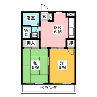 中澤ビル【1階】の間取り