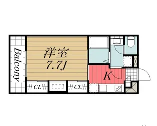 千葉県千葉市花見川区浪花町【アパート】の間取り