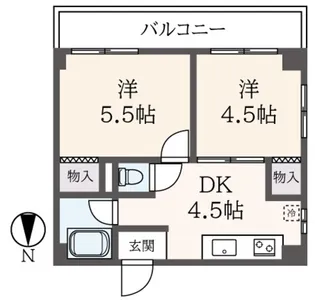 Raffine徳丸【3階】の間取り