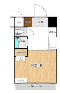 パレ・ドール高城【11階】の間取り