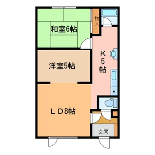 S-青山【2階】の間取り
