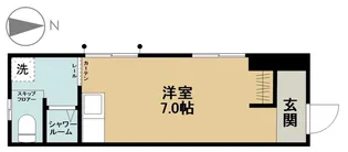 阿部アパート【1階】の間取り