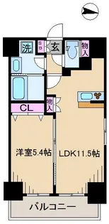 東京都北区神谷1【マンション】の間取り