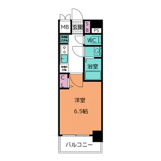 プレサンス名古屋菊井セルカ【10階】の間取り