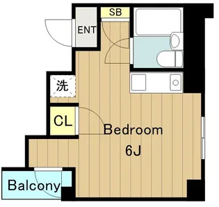 東京都多摩市山王下1【マンション】の間取り