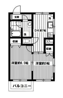 エーデルハイム【1階】の間取り