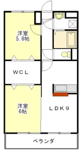マジェスティ【1階】の間取り