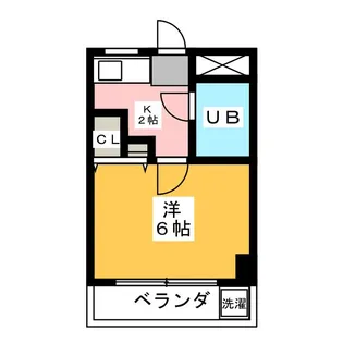 クリーンハイツ【1階】の間取り