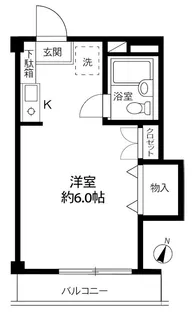 マ・シャンブル【1階】の間取り