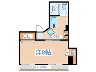 益谷ハイツ【2階】の間取り