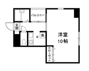 ヒルズT【3階】の間取り