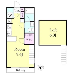 サンヴィアーレ・U【2階】の間取り