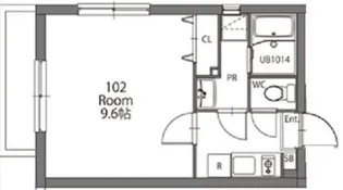 ノブレス上落合【1階】の間取り