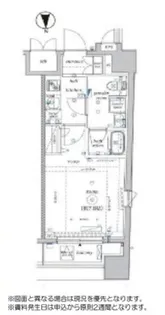 ベルシード新宿中落合【6階】の間取り