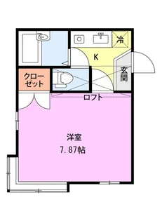 メゾン・デ・エスポワール【1階】の間取り