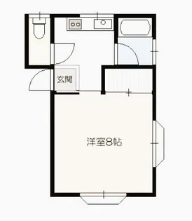 メゾンホリアイ【1階】の間取り