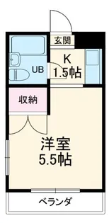 行徳青野マンション【3階】の間取り
