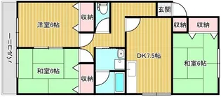 ハイツ浜【1階】の間取り