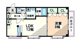 東京都国立市東4【マンション】の間取り