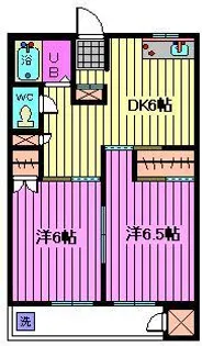 埼玉県さいたま市浦和区常盤6【マンション】の間取り