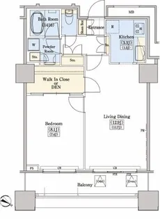 東京都豊島区上池袋1【マンション】の間取り