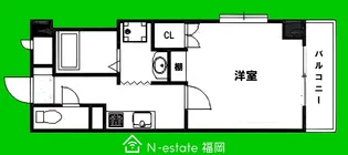 福岡県福岡市西区姪の浜6【マンション】の間取り