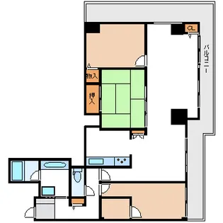 ソリッドタワー【10階】の間取り