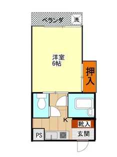 ハイムルネッサンス【3階】の間取り