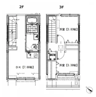 ソルナクレイシア平和台【2階】の間取り