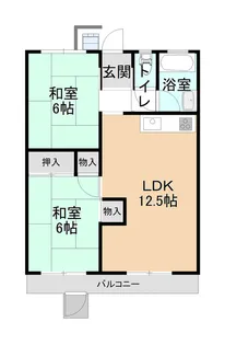 野村ハイツ【1階】の間取り
