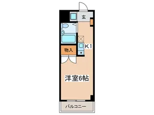 ジュネス3【1階】の間取り