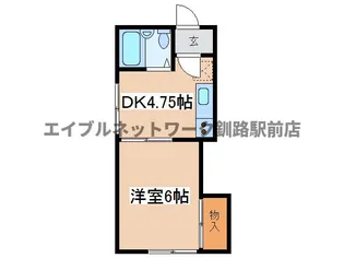 コーポ永住【2階】の間取り