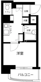 ジュエル京橋【6階】の間取り
