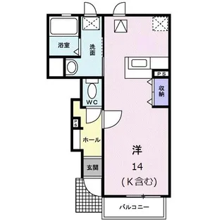 昴 壱番館【1階】の間取り