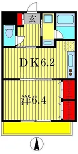 カーサ・エスペランサ【3階】の間取り