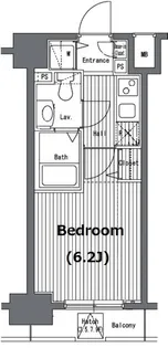 ガラ・グランディ日本橋【9階】の間取り
