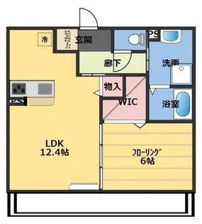 サニーフラットIII【2階】の間取り